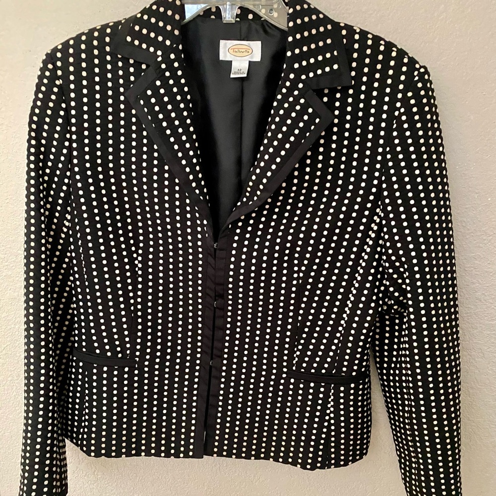 Blazer Polkadots black snd white